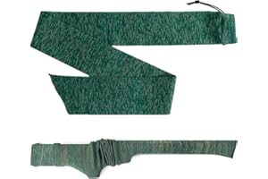 Gexgune Poliéster Silicona tratada Punto Largo Pistola Rifle Protector Cubierta de Escopeta Estuche de Almacenamiento 54 "Longitud (4 Colores Opcionales)