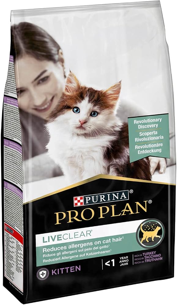 Pro Plan Liveclear Kitten Hindili Yavru Kedi Maması 1.4 kg