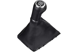 CARRFAN Il pomello del cambio con cuffia della cuffia è un bel pezzo di ricambio per Opel Astra Corsa D Zafira B 05-10, 6 velocità e regime R.