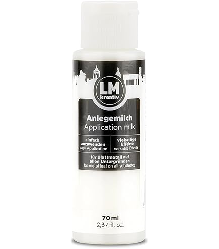 Colle Feuille Or Sim Gold Leaf 100ml - Application Dorure Sur Bois, Céramique, Pierre - Qualité Pro