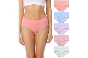 wirarpa Mutande Slip Donna Vita Media in Cotone Elasticizzato