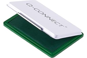 Q-CONNECT Q Connect Large Stamp Pad Metal Case - Green