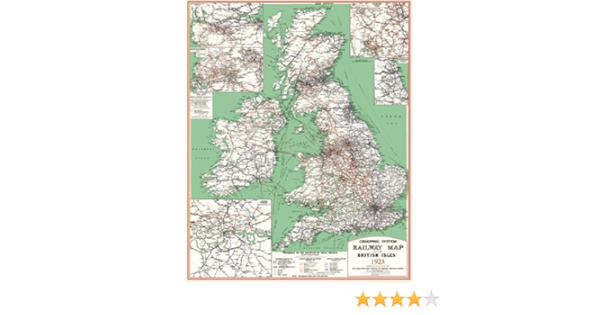 Big Four Railroad Map Railway Grouping System Map Of The British Isles 1923 (Rolled For Framing): Big  Four Railway Companies Gwr, Lner, Lms, Sr: Amazon.co.uk: Railways Act 1921:  9781873590904: Books