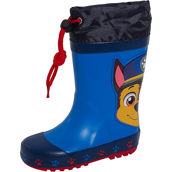 CERDÁ Stivali Da Pioggia Paw Patrol Per Bambino – Con Stopper Regolatore, Taglia 24, Rosa, Licenza Ufficiale