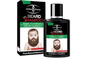 AICHUN BEAUTY Beard Hair Growth Shampoo Regeneration Repair And Activation Pure Natural Nutrients Rich In Vitamins Essence 100Ml