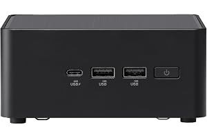 ASUS NUC 14 Pro Tall Barebone with Intel 14thGen Core Ultra 7 155H (NPU Support), up to 96GB DDR5 RAM, Triple Storage, Thunderbolt 4, Wi-Fi 6E & Bluetooth 5.3, Toolless Chassis Access, with VESA Mount