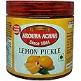 LUCKNOW'S AROURA ACHAR SINCE 1944 Lemon Pickle 400g for Home Use Home Made With Love No Artificial Colors