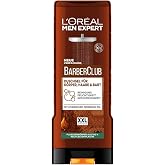 L'Or&eacute;al Men Expert Barber Club XXL Erkek Duş Jeli, V&uuml;cut, Sa&ccedil; ve Sakal İ&ccedil;in, 400 ml