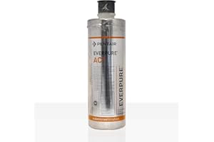 AQUAVANT FILTRO EVERPURE AC2 (ex 2DC) 2.840 LITRI 0,5 MCR CONTROLLO BATTERICO - DEPURATORE PURIFICATORE ACQUA RICAMBIO | CARTUCCIA ARGENTIZZATA