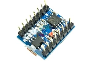 JQ6500 röstmodul ljudkort Micro USB DIP16 TTL UART ersättning 1 par 5-kanals MP3-modul röststandard 3,2-5 V 20 mA