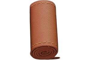 Mayco Bell Pokrowce na kierownicę do samodzielnego wykonania, brązowe, rozmiar M