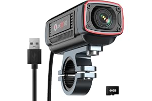 AKEEYO AKY-710S 4K 28 fps motorcykel/cykelkamera, 2K 55 fps, 142° vidvinkel, IP67, 5MP, loop och nödsituation inspelning, parkeringsövervakning, cykel, utomhussport, kort