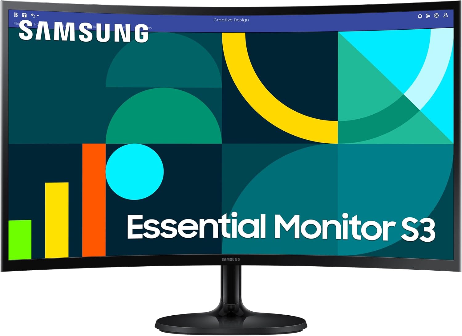 Samsung LS27D360GAUXXU 27" Curved FullHD 100Hz 1080p Monitor - 1920x1080, HDMI, VGA