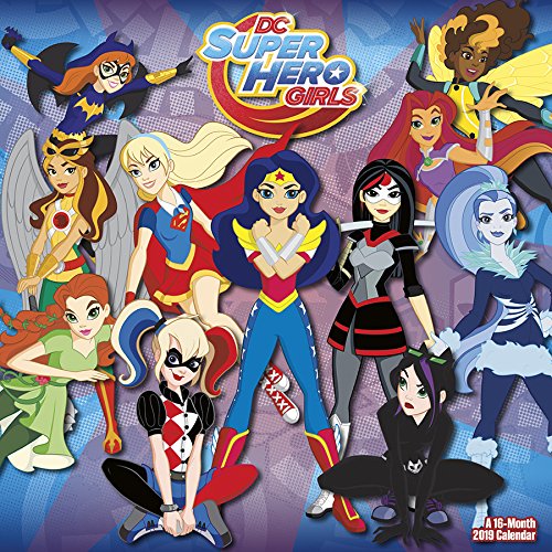 Preisvergleich Produktbild DC Superhero Girls 2019 Calendar