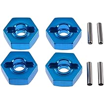 Pièces Upgrade Métal 30 Adaptateurs Hexagonaux 12mm Pour Voiture RC 1/10 - Pièces Métal Argent Pour Moyeu Roue Moyeu Hex 12mm