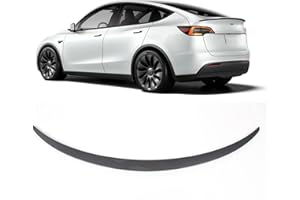 BONRYAN Tesla Model Y Spoiler Original Rear Spoiler Wing Lip Shiny Carbon pour 2020 2021 2022 Tesla Model Y Accessoires