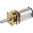 Greartisan DC 6V 100RPM N20 High Torque Speed Reduction Motor with Metal Gearbox Motor for DIY RC Toys