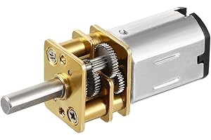 Greartisan DC 12V 3000RPM N20 High Torque Speed Reduction Motor with Metal Gearbox Motor for DIY RC Toys