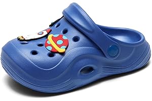 MEIDIASTRA Kinder Clogs Pantoletten Mädchen Strand Hausschuhe Jungen Eva Clogs Leicht Sandalen