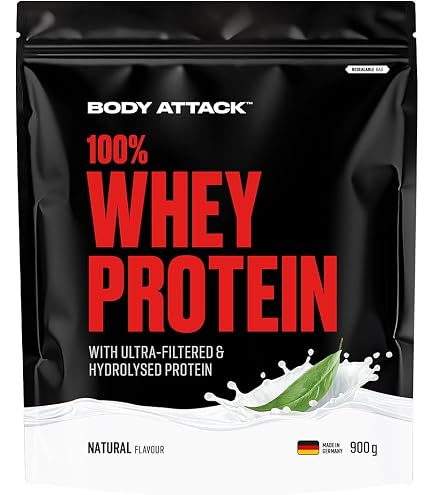 Body Attack POWER PROTEIN 90 - Neutral - 1kg Dose - Produktbild-Vorschau 12