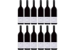 A. Diehl Rotwein Cuvée süss Pfalz Dt. Qualitätswein Literflasche I FeinWert Paket (12 x 1,0l)