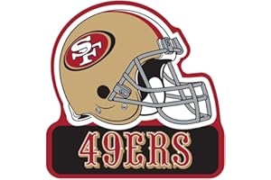 aminco NFL San Francisco 49Ers 3" Heavy Duty Helmet Magnet