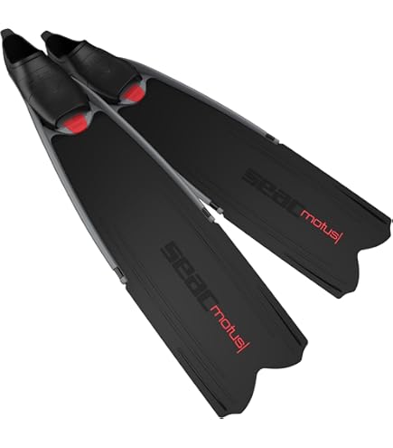 Palmes Sporasub Spitfire Kelp, Taille 43/44, Vert Transparent, Pour Pêche Apnée