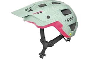 Casco MTB Abus MoDrop MIPS, casco da bicicletta robusto con buona ventilazione per mountain bike, vestibilità personalizzata, per donna e uomo