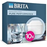 BRITA MAXTRA PRO Pure Performance Su Filtresi, 10'lu Set, Beyaz