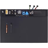 HPFIX Premium Isıya Dayanıklı 1222 &deg; F Manyetik Silikon Lehimleme Matı Elektronik &Ccedil;alışma Matı Bilgisayar Cep Telefonu Diz&uuml;st