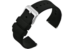 ANNEFIT Cinturino per Orologi in Silicone per Uomo Donna, Cinturini in Gomma Morbida con Sgancio Rapido, 14mm 16mm 17mm 18mm 19mm 20mm 21mm 22mm 24mm