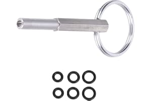 CIKONIELF Strumenti di Riparazione di Apertura della Macchina da Caffè Portatile in Acciaio Inossidabile con Chiave a Punta Ovale Adatto per Macchine Jura Krups Franke Orchestro Toscana