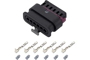 ZEALfix Rücklicht-Stecker, 6-polig, kompatibel mit BMW 1er-, 2er-, 3er-, 4er-Serie F20, F21, F30, F31, F22, F23, F28, M2, F32, F33, F36