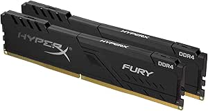 HyperX FURY Black HX432C16FB3K2/16 Memory 16 GB Kit*(2 x 8 GB) 3200MHz DDR4 CL16 DIMM1Rx8
