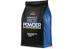 ‎XXL NUTRITION XXL Nutrition - Perfect Reis Pulver - Rice Powder, Komplexe Kohlenhydrate aus 100% Brauner Basmatireis, Weight Gainer Zusatz, Mahlzeitenersatz - 5000 Gramm