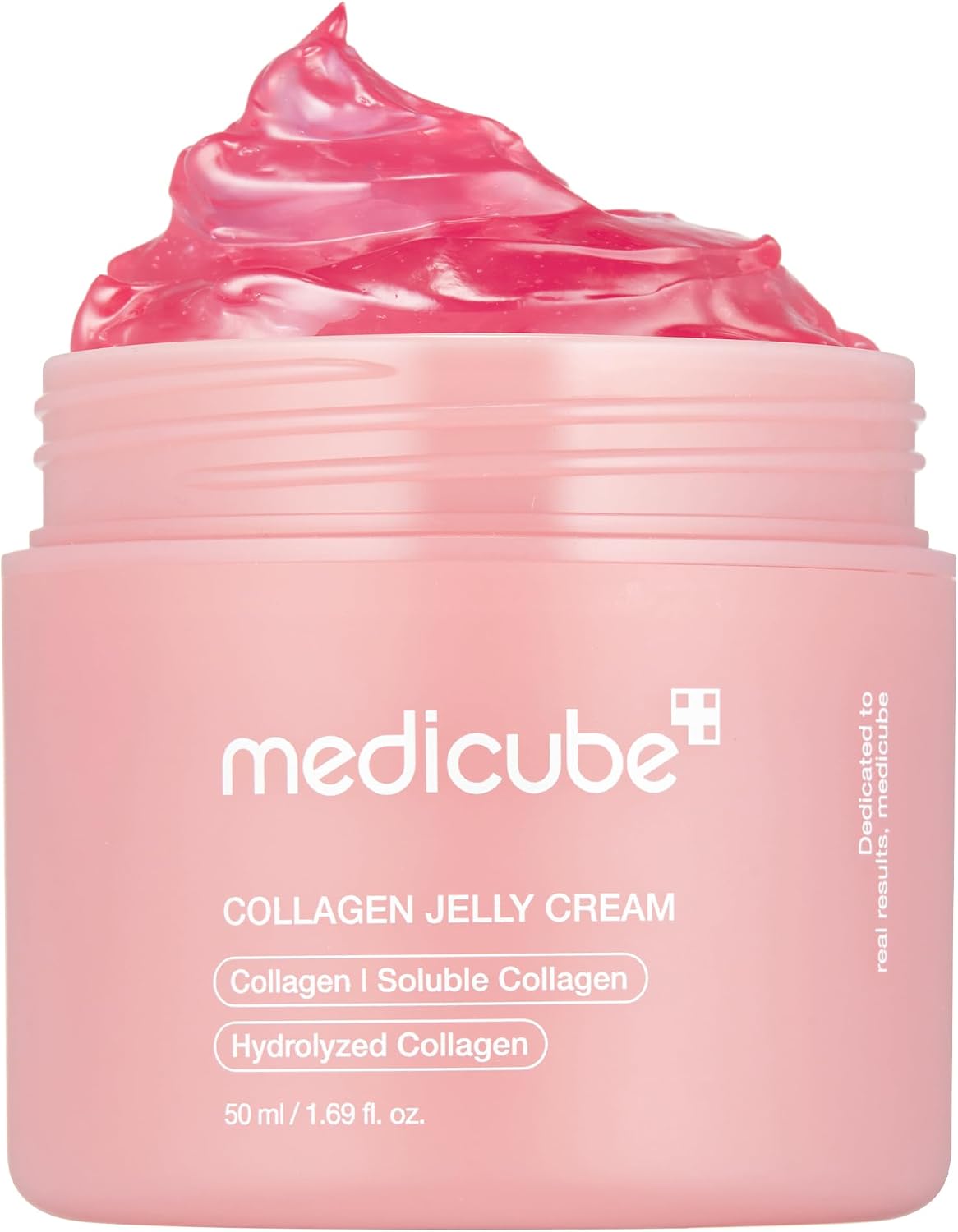 medicube Collagen Jelly Cream- Niacinamide & Freeze-Dried Hydrolyzed Collagen - Boosts skin's barrier hydration and gives 24h Glow & Lifted Look - Korean skincare (1.69 Fl Oz)