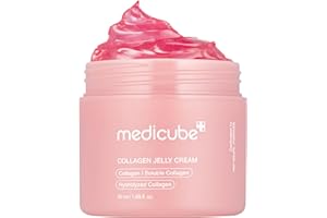 medicube Collagen Jelly Cream- Niacinamide & Freeze-Dried Hydrolyzed Collagen - Boosts skin's barrier hydration and gives 24h Glow & Lifted Look - Korean skincare (1.69 Fl Oz)