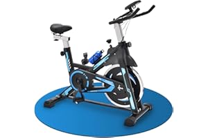 ArtSport Vélo d'appartement RapidPace avec roue d'inertie de 10 kg – Vélo d'intérieur avec entraînement à courroie et résistance réglable – Speedbike avec écran LCD