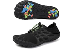 ZIITOP Unisex Zapatos Descalzos Hombre Mujer Zapatos de Agua Hombres Mujeres Barefoot Zapatillas Outdoor Secado Rápido Surf Calzado para Yoga Playa Transpirable Ligero y Antideslizante 37-46EU