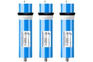 AEVMSOR RO-Membran 3013-600 GPD Umkehrosmose-Membran, Umkehrosmose-Element-Wasser-Filter Membranelement für Heim, Ersatz für das Undersink Home Drinking RO Water Filtration System, Osmoseanlage Trinkwasser