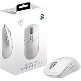 MSI GG FORGE VERSA 300 WIRELESS WHITE GAMING MOUSE MAX 8000 DPI 60GR OPTICAL SENSOR MICRO SWITCH GAMING MOUSE