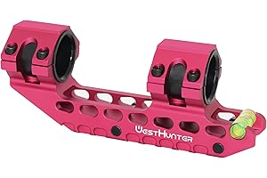 ‎WESTHUNTER WestHunter Optik 20mm Picatinny Zielfernrohr Montage, 25,4 mm 30 mm Universal Taktik Präzision Zielfernrohrmontage mit Blasenebene | 3 Farben