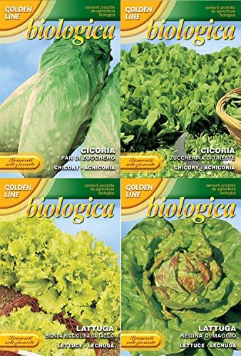 Franchi Organic Salad Leaves Seed Collection