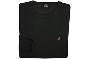 Coveri Maglioni Maglioncini Uomo Taglie Forti comode Tinta Unita Girocollo 3X 4X 5X 6X