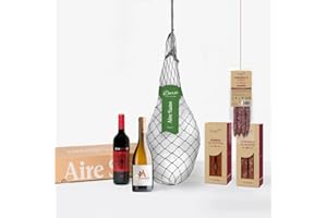 AIRESANO Cesta Navidad Paleta Duroc | Productos Gourmet de Teruel