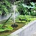 Produktbild Lodenlli Kreative Regenbogen Blume Design Solarbetriebene Schwimm Brunnen Wasserpumpe Gartenteich Pool Aquarium Vogel Bäder