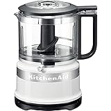 KitchenAid 5KFC3516EWH, Mini-Food-Processor, Großartig zum Hacken, Vorbereiten von Dressings und Saucen, weiß