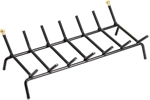 VIGOR BLINKY Rejilla para leña (acero 7 Barras rectangular