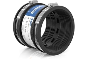 Adattatore tubo crassus CDC, Nero, CRA11018