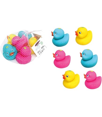 Blauw Eenhoorn Badeend Badspeelgoed 12 Cm - Met Oogje Voor Het Hengelspel Uitdeelspeelgoed